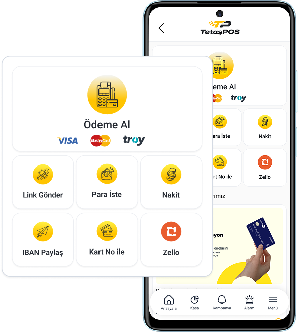 TetasPOS'da Üyelik Ücreti Yok